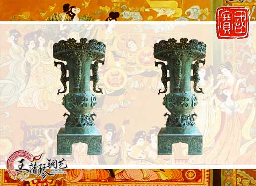 曾侯乙銅尊，武漢東湖賓館雕塑